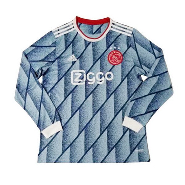 Tailandia Camiseta Ajax Segunda Equipación ML 2020-2021 Azul